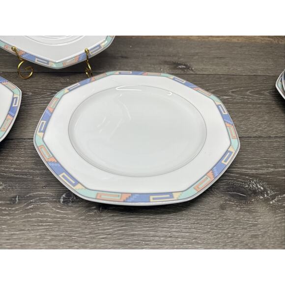 Christopher Stuart SOUTHWEST Y0002 Dinner Plate 10 3/8" Fine China~ Set Of 3 - Picture 5 of 9